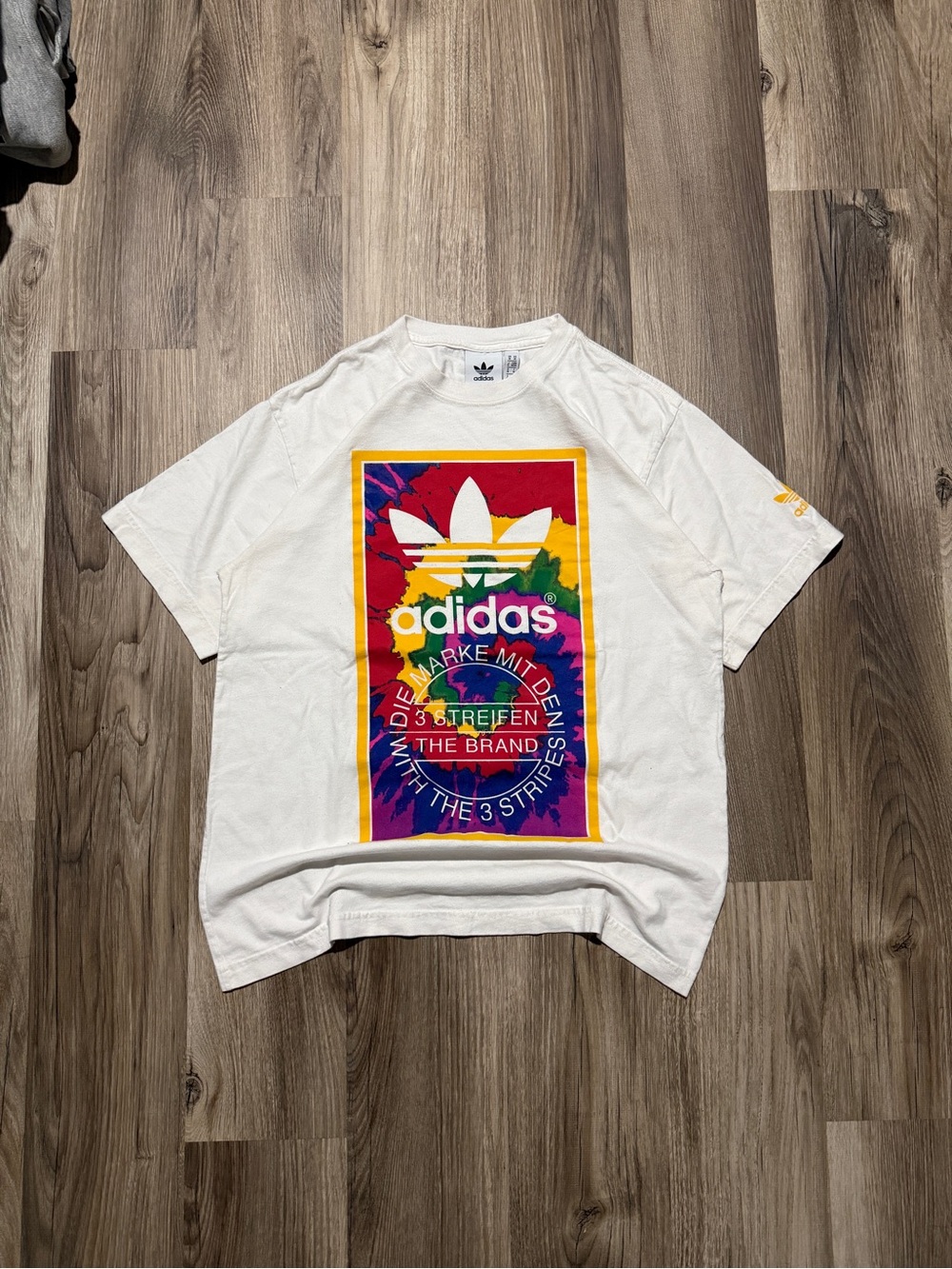 Adidas Originals Tie-Dye Graphic T-shirt • Size M